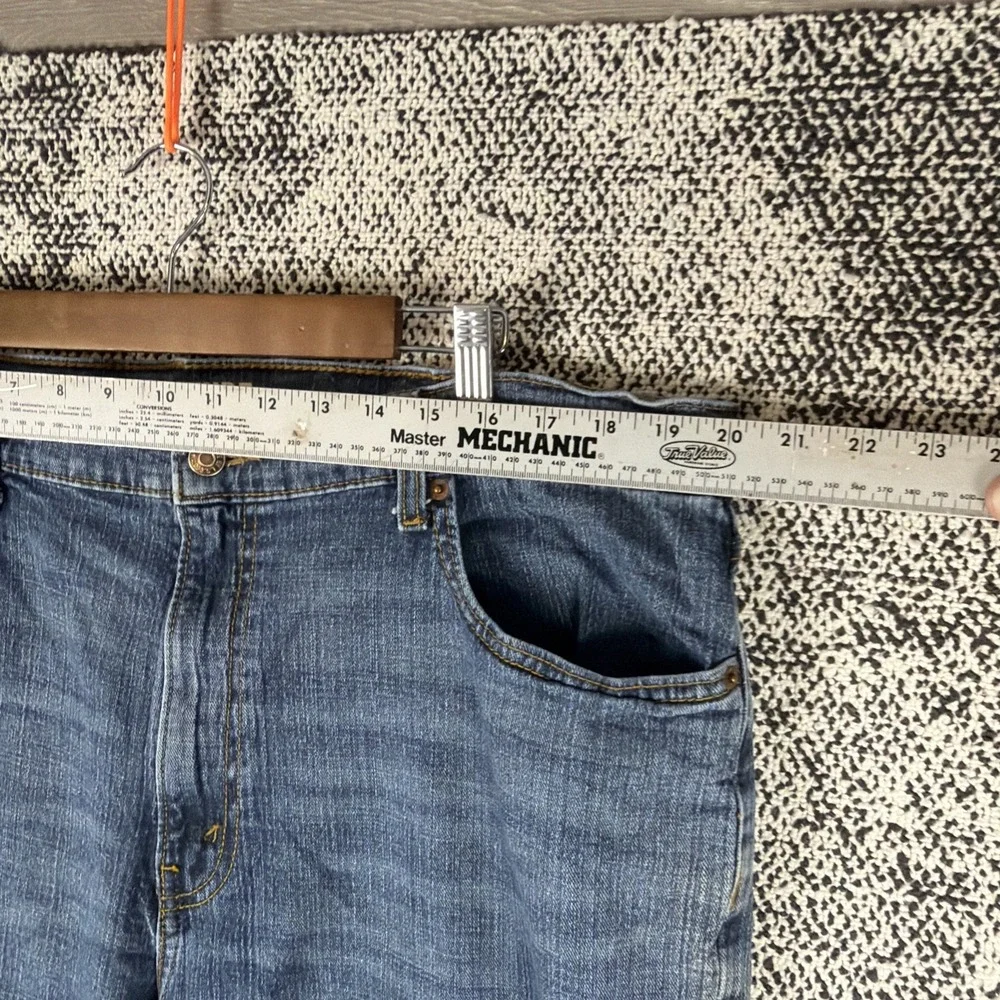 Levis Signature S61 Relaxed Fit Blue Jeans Mens 40 X 32‎ (FITS 40 X 30) Denim